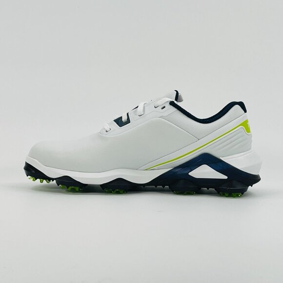 FootJoy Tour Alpha Golf 'White Navy Green' 55536 size 8 - Picture 2 of 8